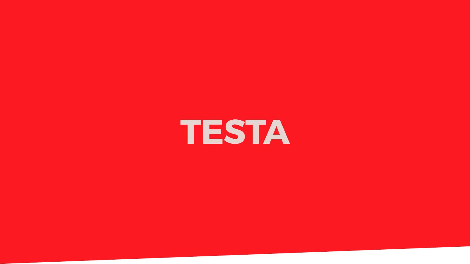 Testa