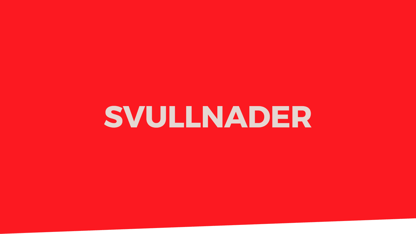 Svullnader