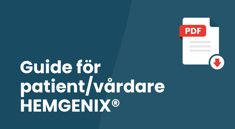 Guide for patient vardare Hemgenix