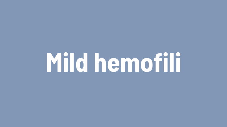 Mild hemofili